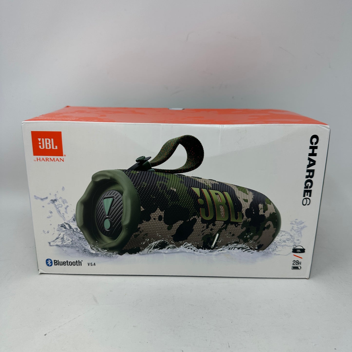 New JBL Charge 6 Portable Wireless Bluetooth Speaker Camo JBLCHARGE6SQUADAM