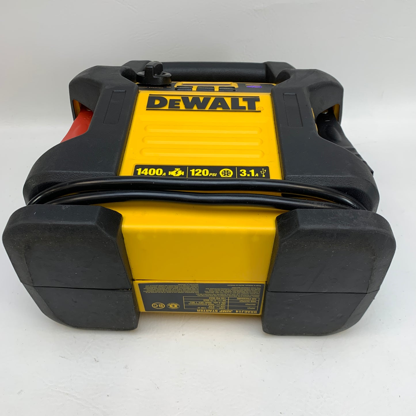 DEWALT DXAEJ14 Digital Portable Power Station Jump Starter