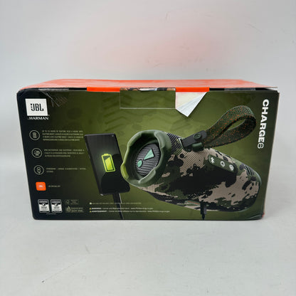 New JBL Charge 6 Portable Wireless Bluetooth Speaker Camo JBLCHARGE6SQUADAM
