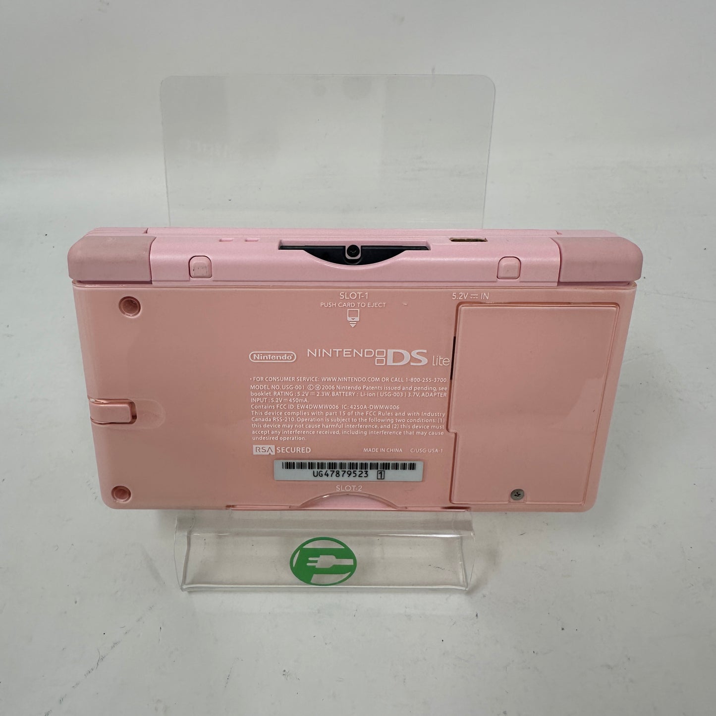 Nintendo DS Lite Handheld Game Console Only USG-001 Pink