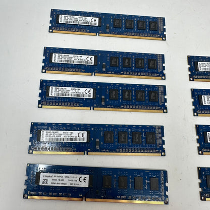 Lot Of 15 Kingston 4GB (1x4GB) RAM DDR3 1600MHz K531R8-HYA