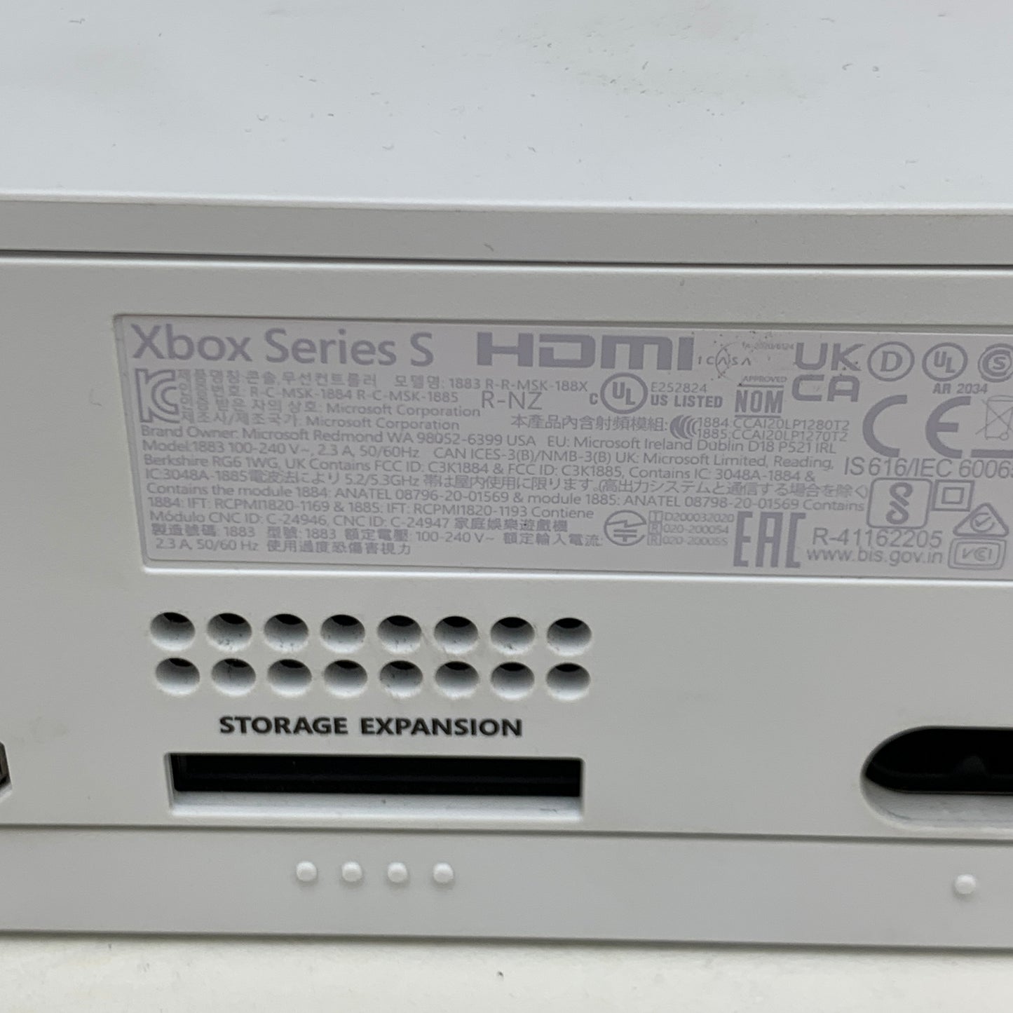 Microsoft Xbox Series S 512GB White Console (Model 1883)