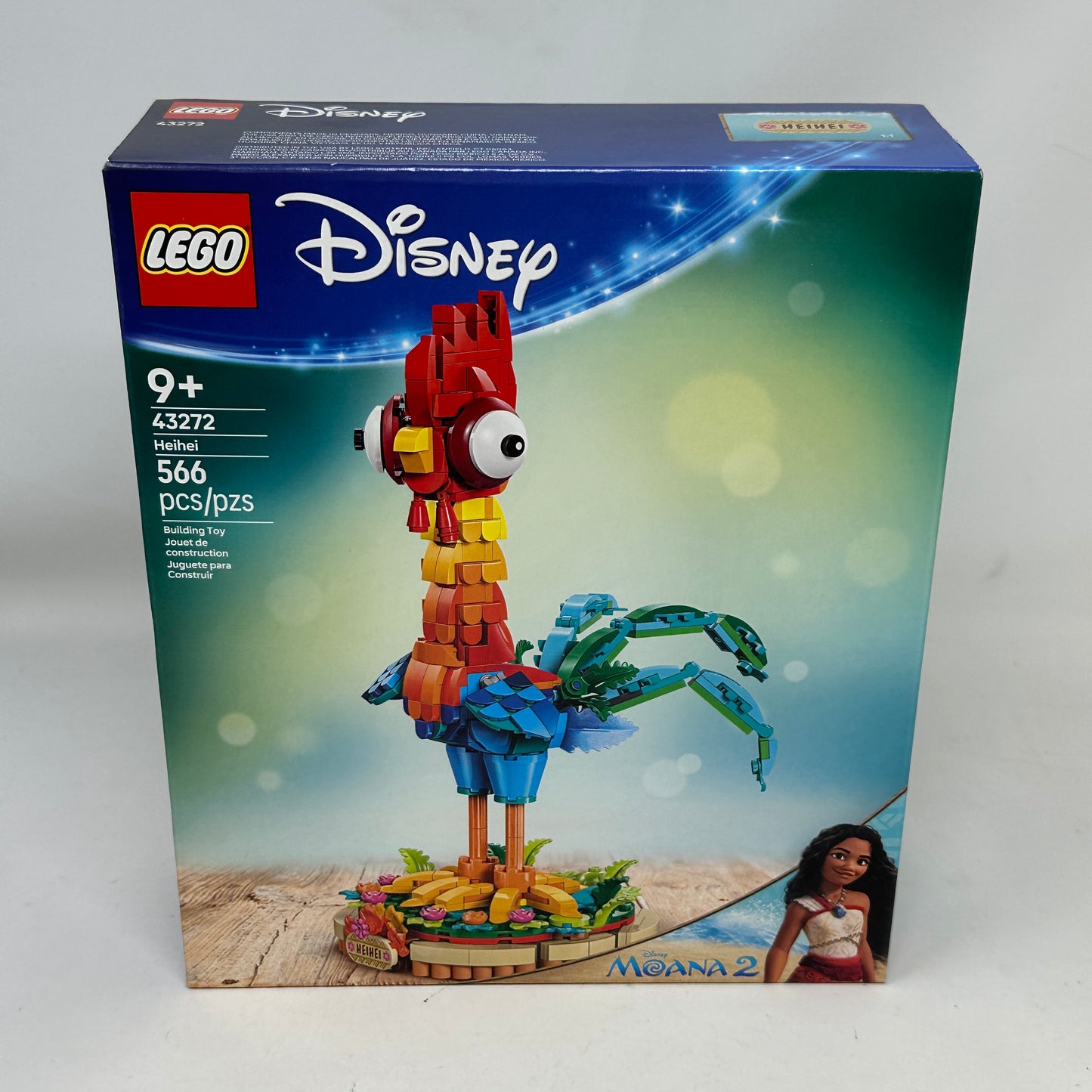New LEGO Disney Moana Heihei 43272 Complete Set 566 Pieces 