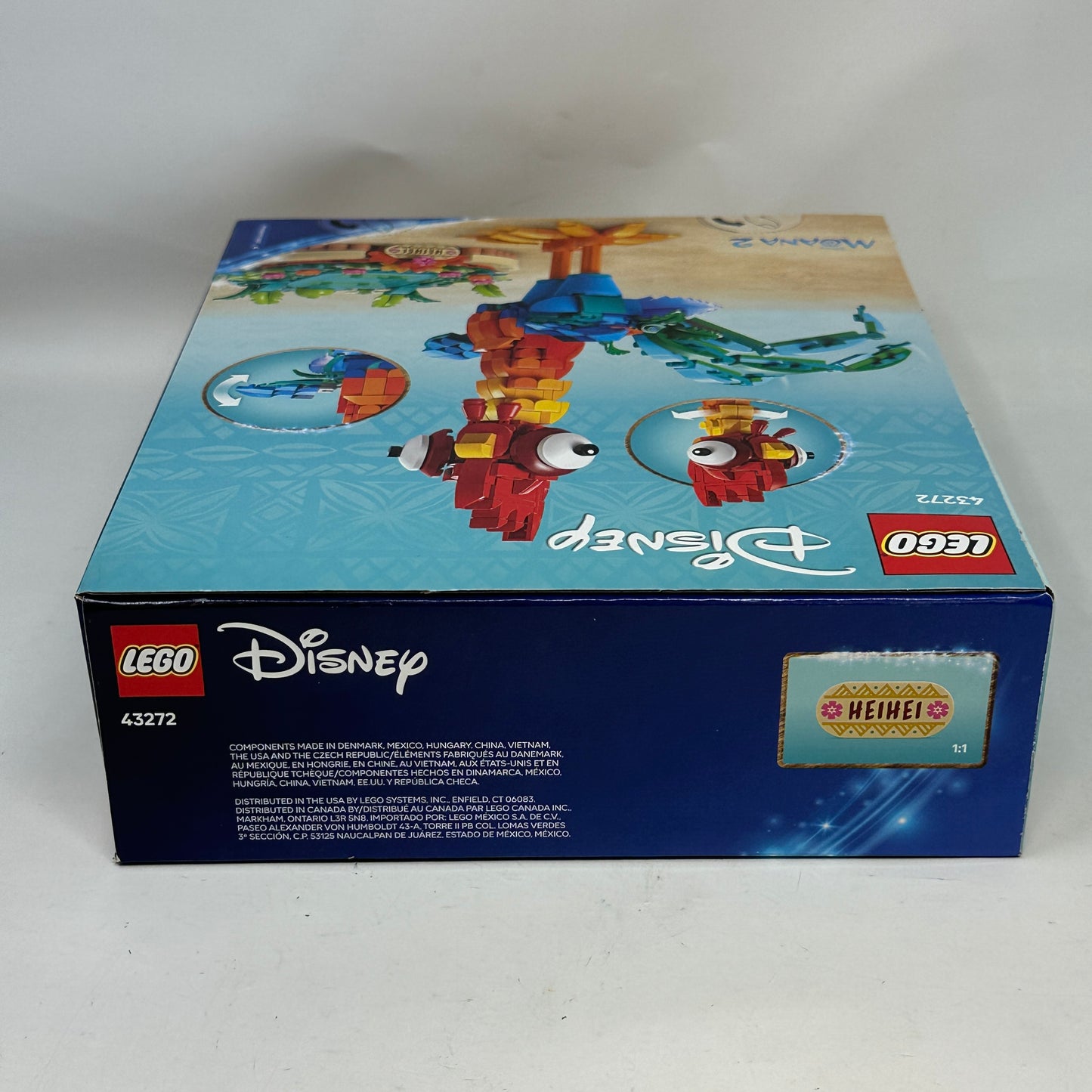 New LEGO Disney Moana Heihei 43272 Complete Set 566 Pieces 