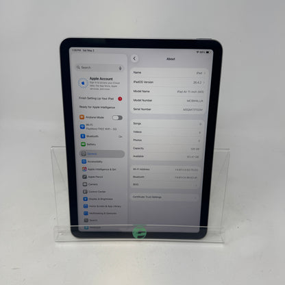 WiFi Only Apple iPad Air 11" M3 128GB Space Gray MC9W4LL/A