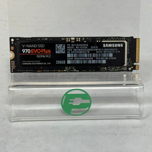 Samsung M.2 2280 970 EVO Plus 250GB PCIe Gen 3.0 x4 SSD MZ-V7S250
