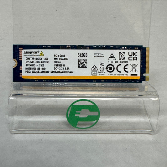 Kingston M.2 2280 PCIe Gen4 512GB PCIe Gen 4.0 x4 SSD OM8TAP4512K1-A00