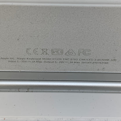 Apple Magic Keyboard for iPad Air 11" Keyboard Folio Case White A3339