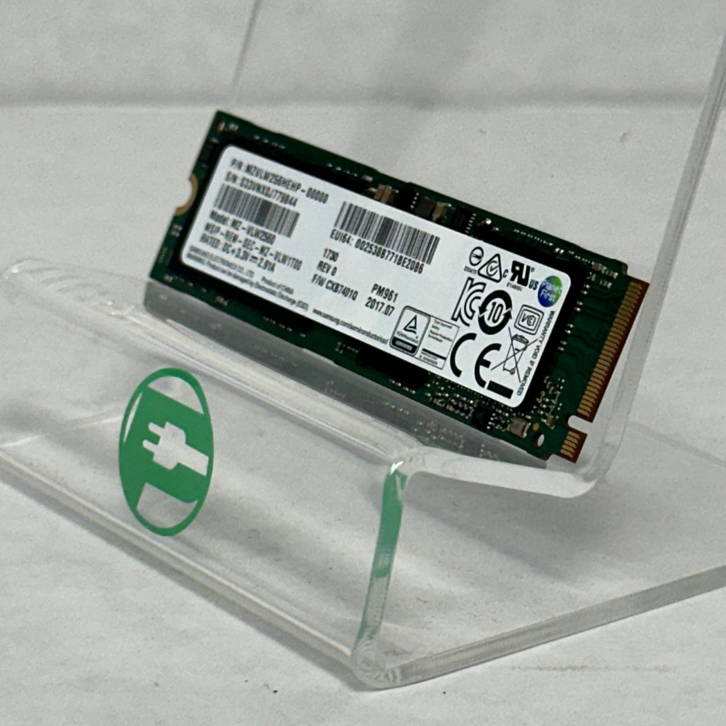 Samsung M.2 2280 256GB PCIe 3.0 x4 SSD MZ-VLW2560