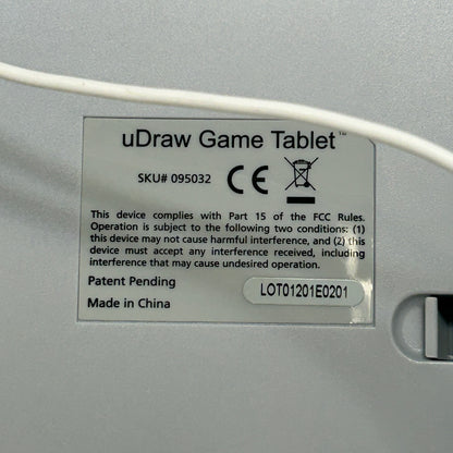Nintendo Wii uDraw Game Tablet  uDraw Video Game with Bundle