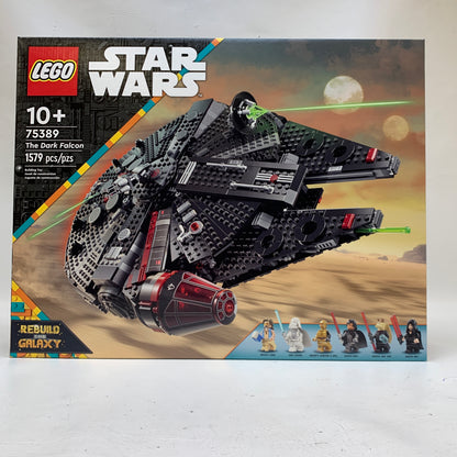 New LEGO The Dark Falcon 75389 Star Wars Rebuild the Galaxy 1579pcs