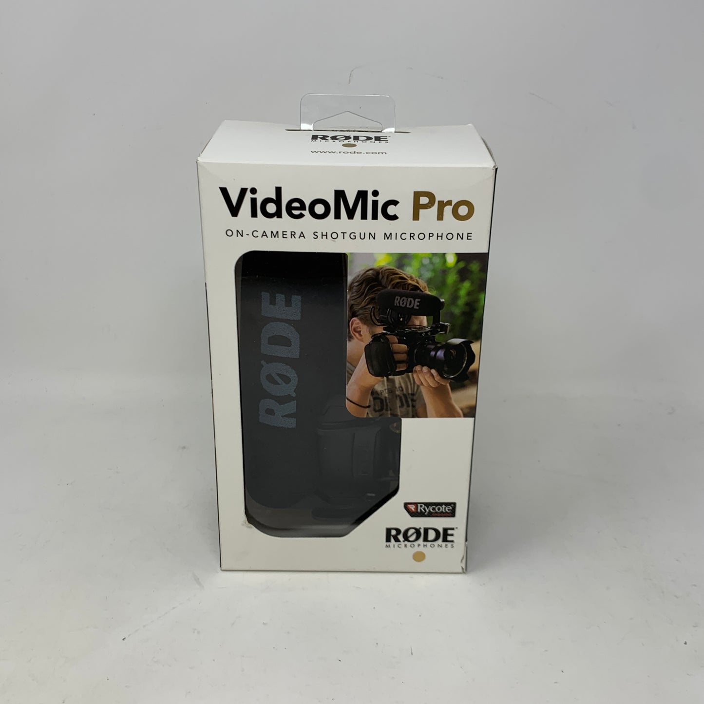 New Rode VideoMicProR w/Rycote Lyre Shockmount