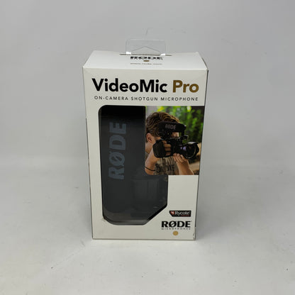 New Rode VideoMicProR w/Rycote Lyre Shockmount