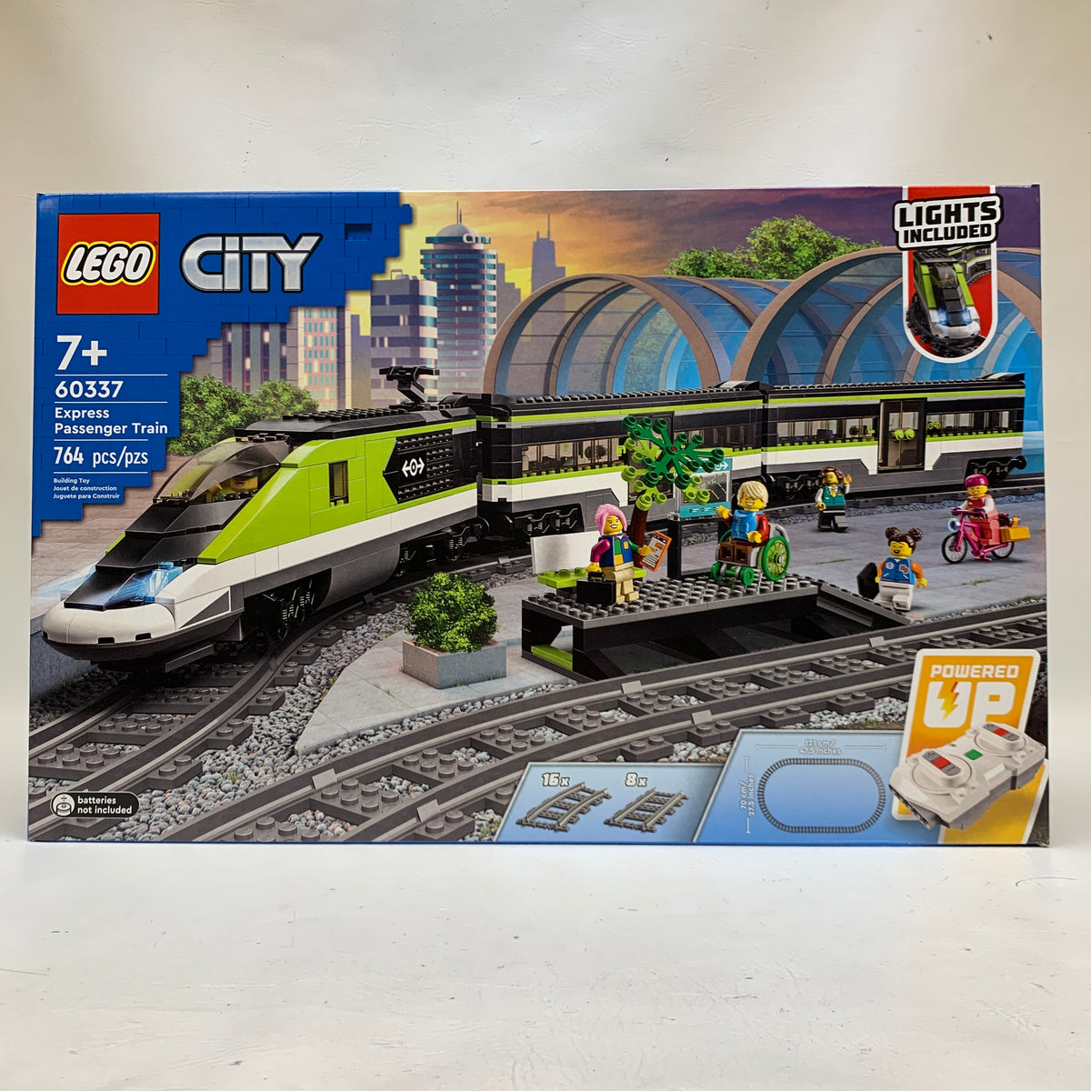 New LEGO Express Passenger Train 60337 City Trains 764pcs