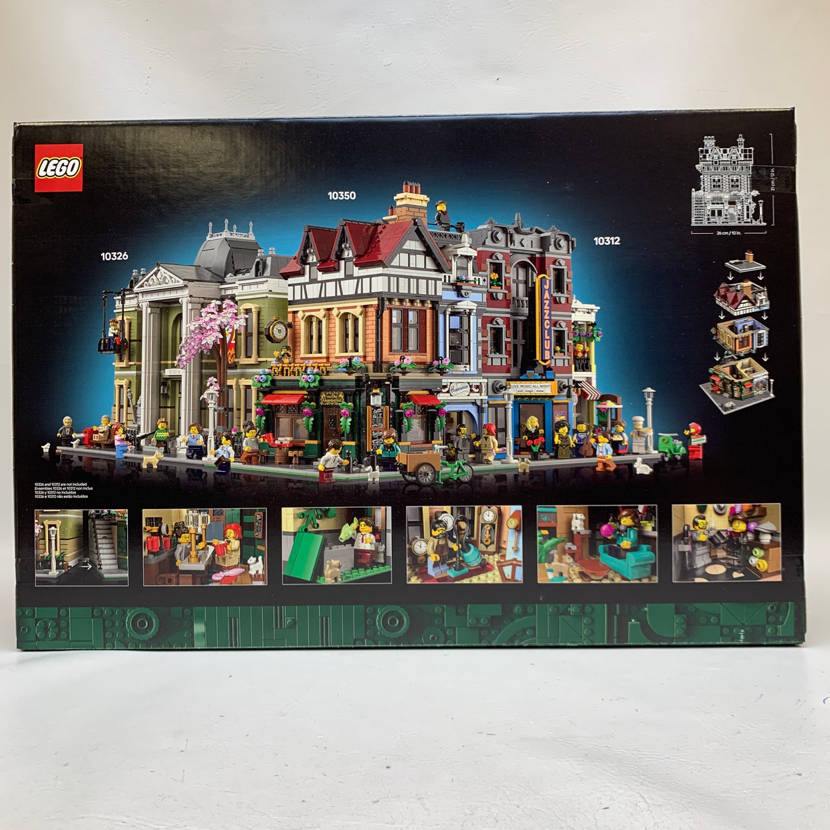 New LEGO Icons Tudor Corner Mini House 10350, 3266 Pieces, 18+