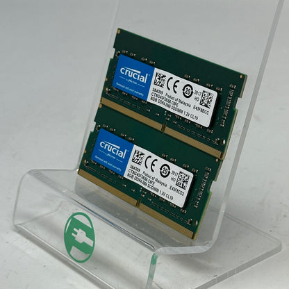 Crucial DDR4-2666 SODIMM 16GB (2x8GB) RAM DDR4 2666MHz CT8G4SFS8266