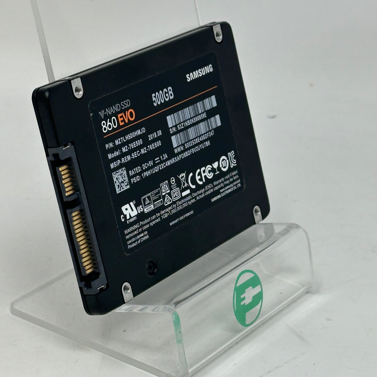 Samsung 2.5" 860 EVO 500GB eSATA III 6Gbps SSD MZ-76E500