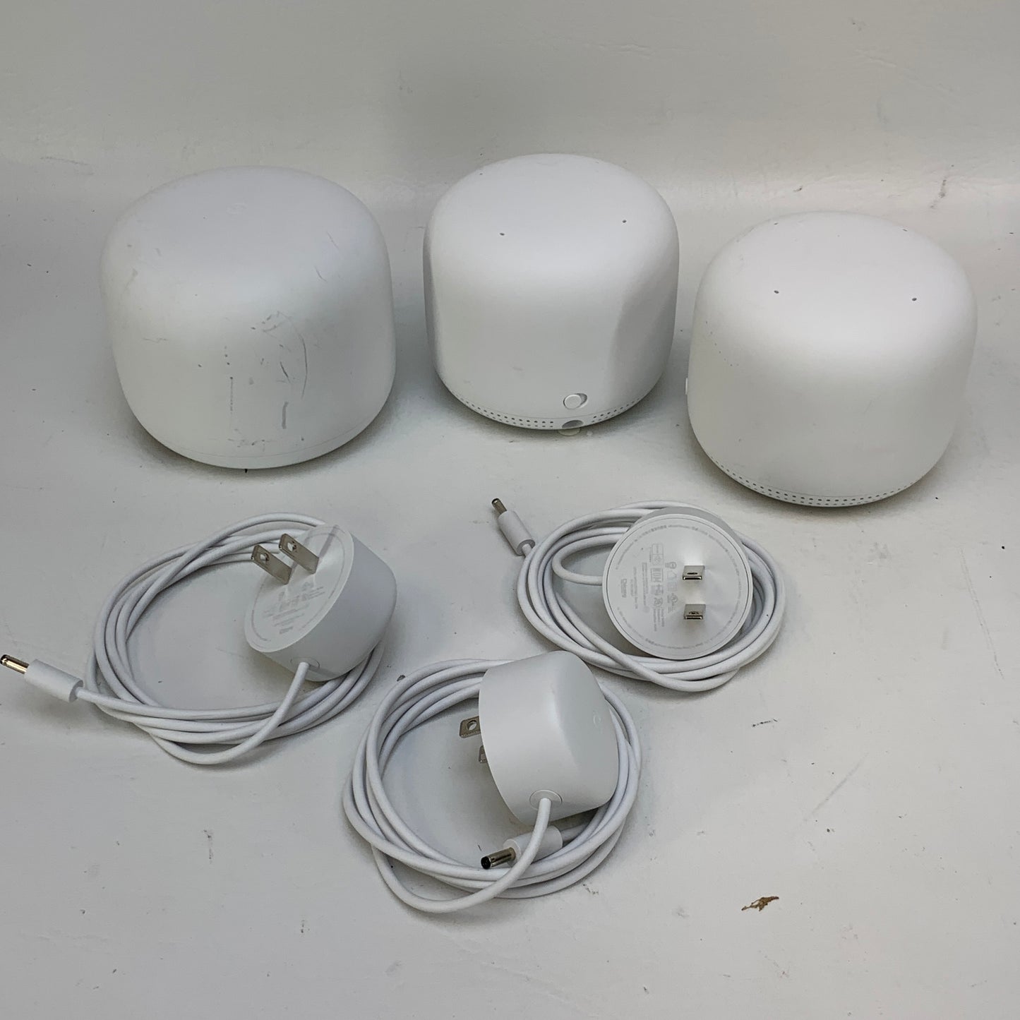 Google Nest AC2200 White Wi-Fi Mesh Router System 3-Point A4R-H2D