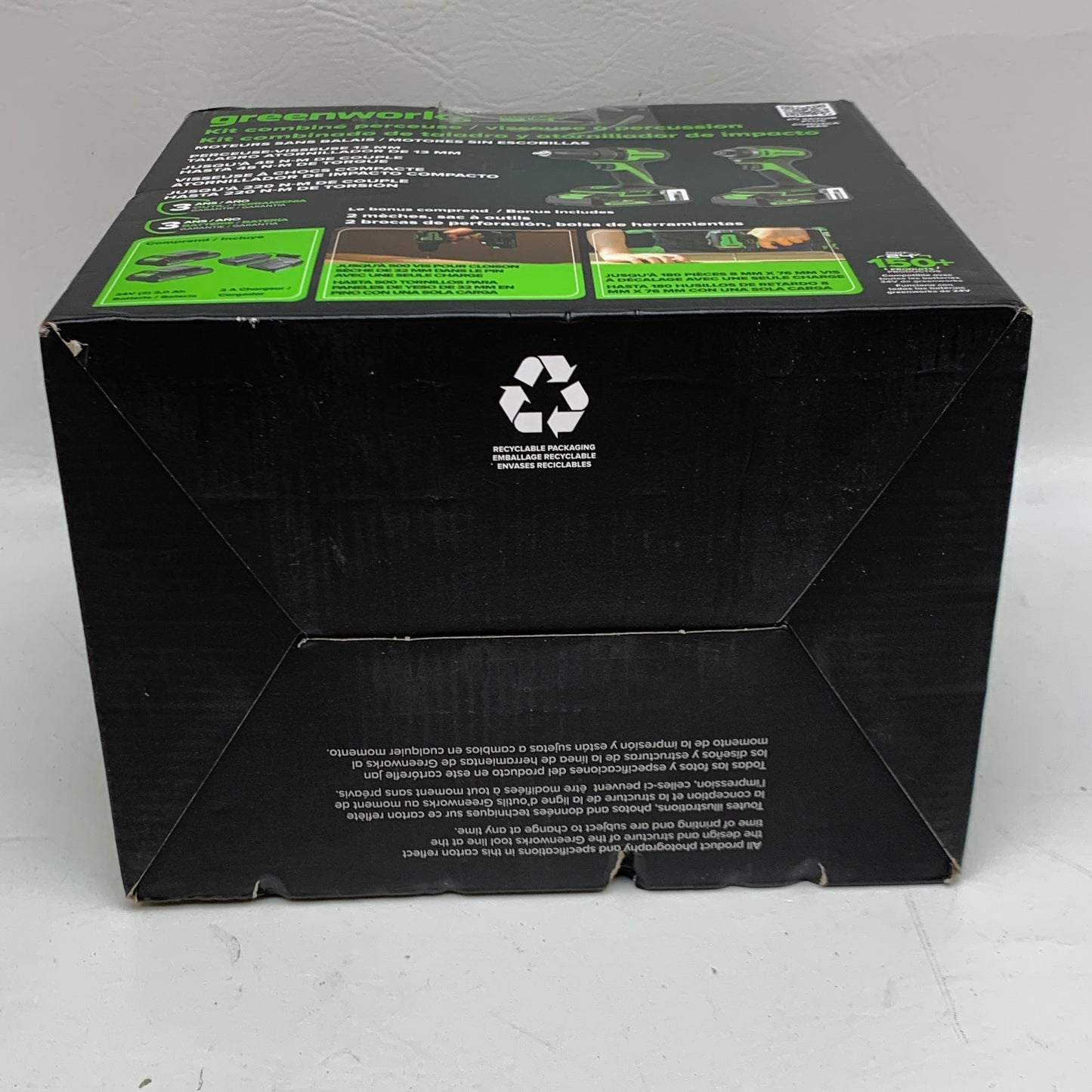New Greenworks 24V Brushless Drill & Impact Driver Combo Kit