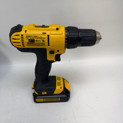 DeWalt DCD771 20V MAX 1/2" (13mm) Cordless Drill Driver