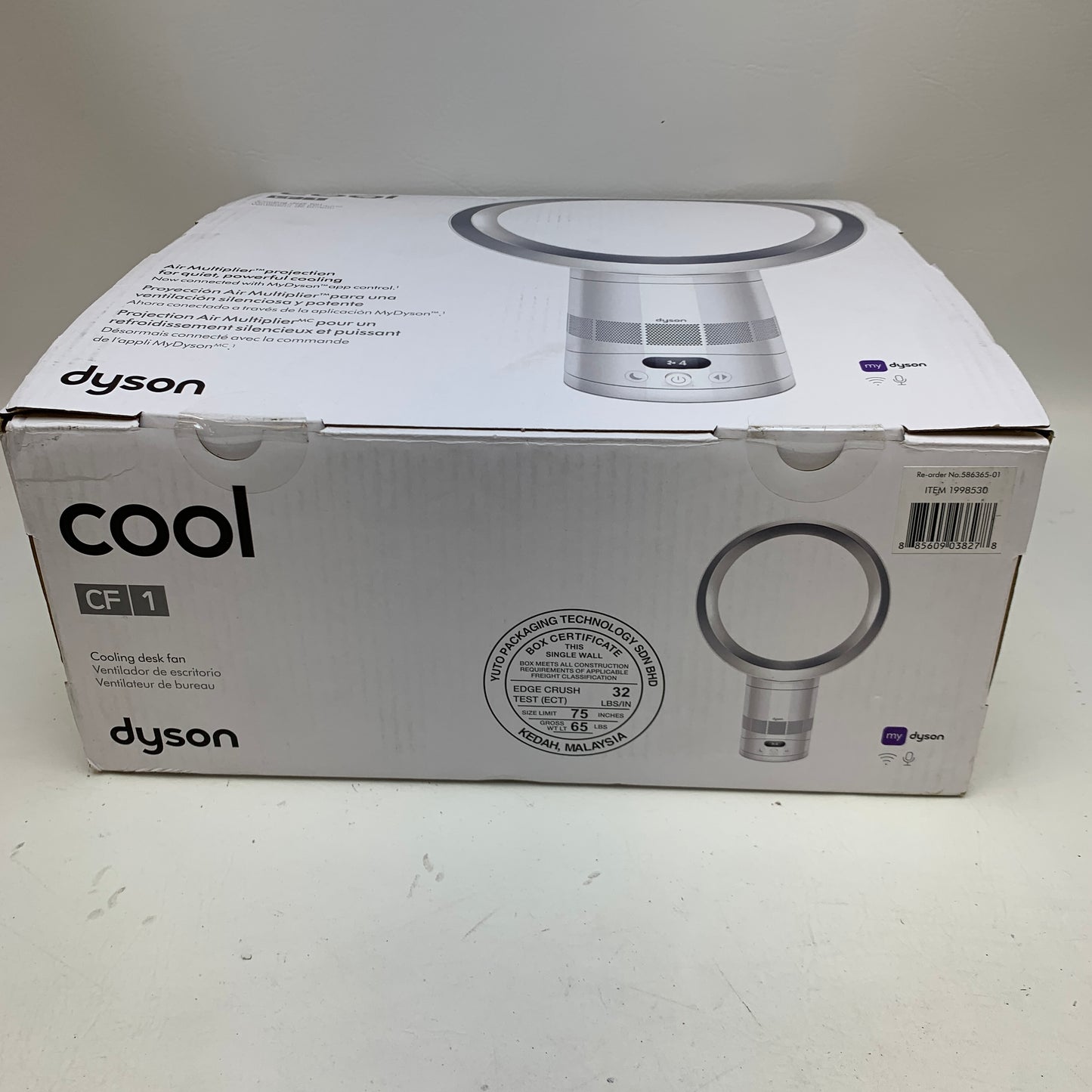 New Dyson Cool CF1 Desk Fan / Tabletop Fan AM12
