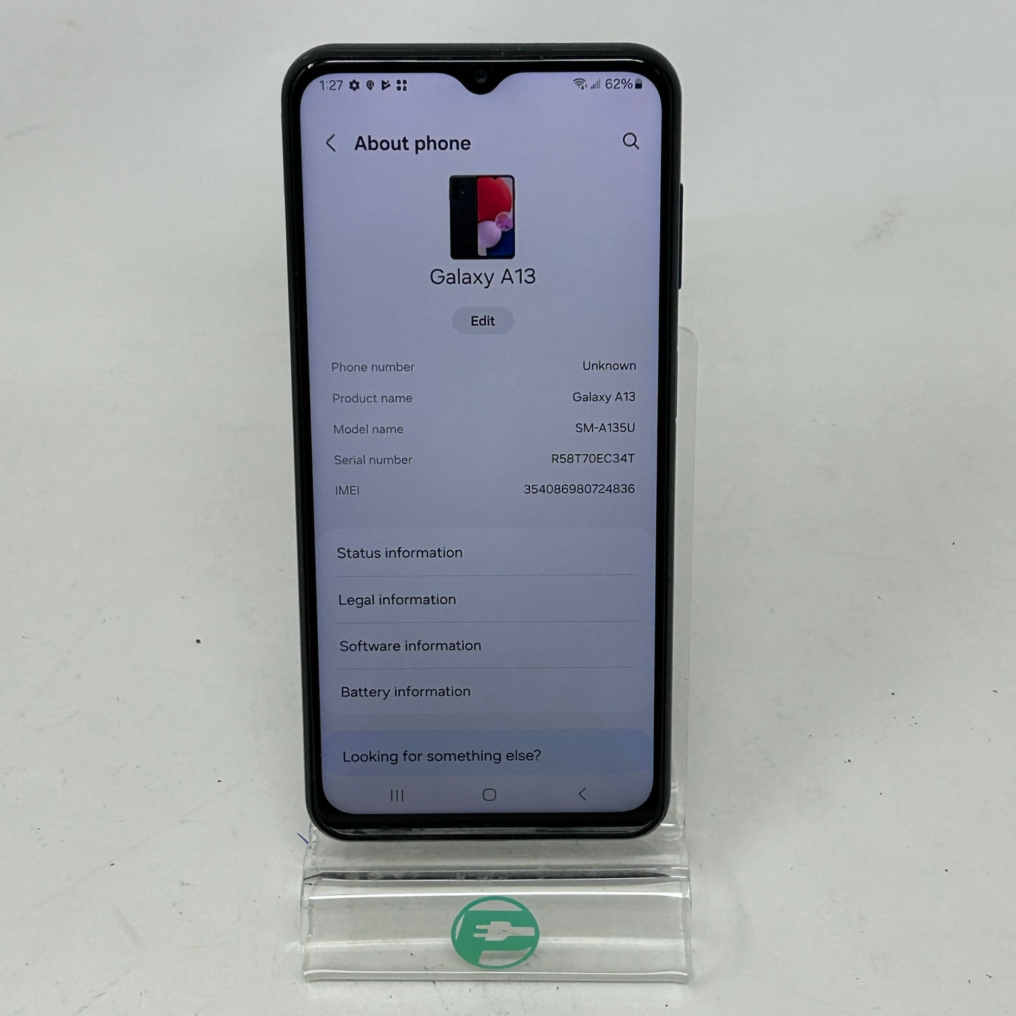 Factory Unlocked Samsung Galaxy A13 3GB RAM 32GB SM-A135U Black