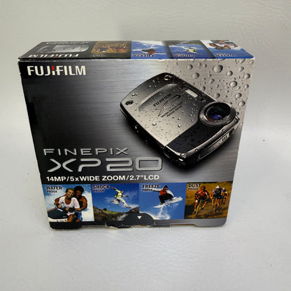 Fujifilm FinePix XP20 14.2MP Compact Digital Camera Silver