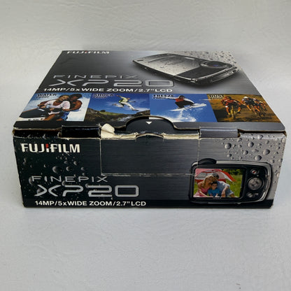 Fujifilm FinePix XP20 14.2MP Compact Digital Camera Silver