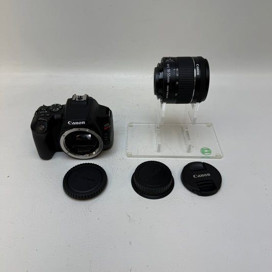 Canon EOS Rebel SL3 24.1MP Digital SLR DSLR Camera w/Canon EF-S 18-55mm f/4-5.6 Lens