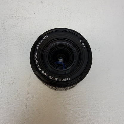 Canon EOS Rebel SL3 24.1MP Digital SLR DSLR Camera w/Canon EF-S 18-55mm f/4-5.6 Lens