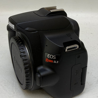Canon EOS Rebel SL3 24.1MP Digital SLR DSLR Camera w/Canon EF-S 18-55mm f/4-5.6 Lens