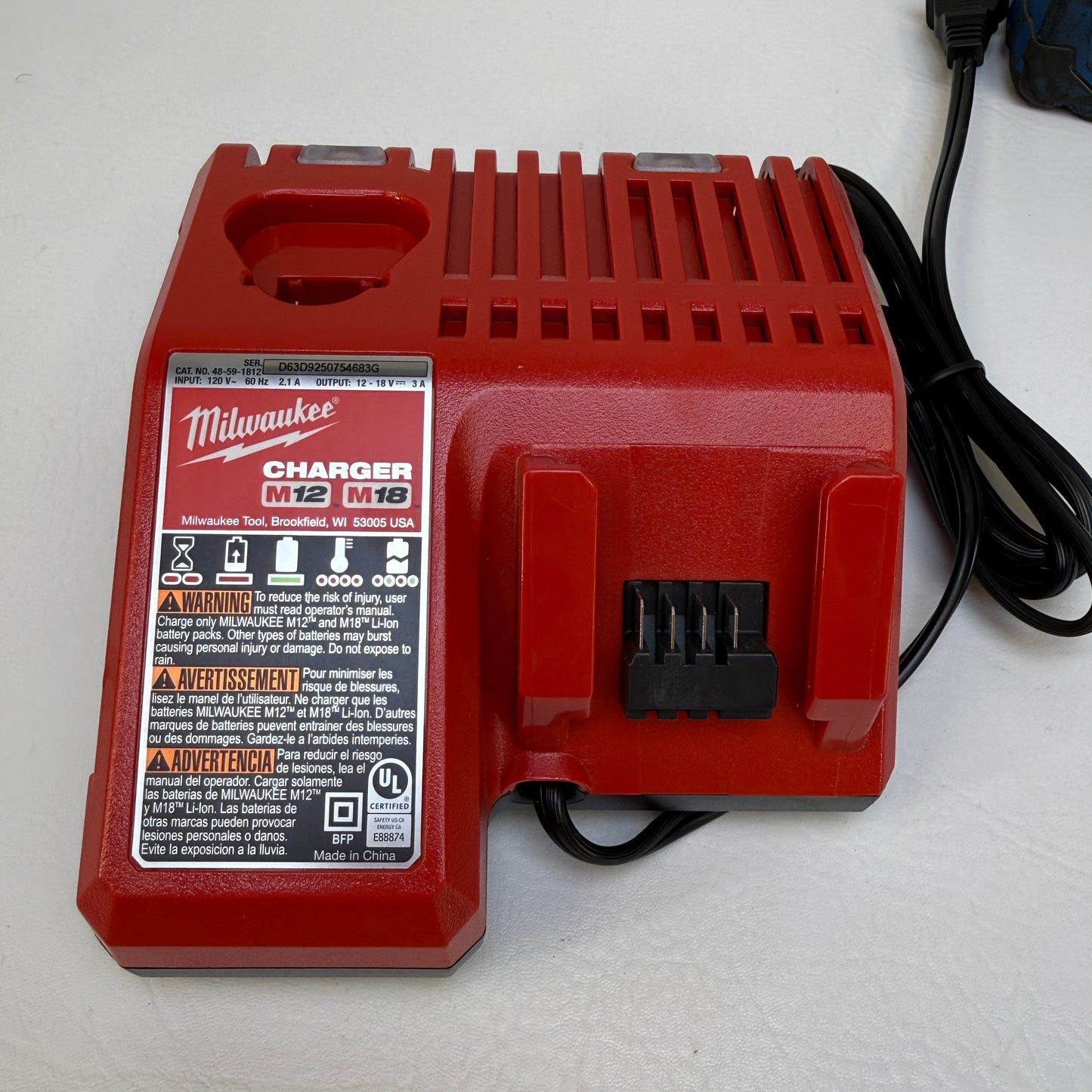 Milwaukee 2767-20 M18 18V 1/2" Square Ring Impact Wrench