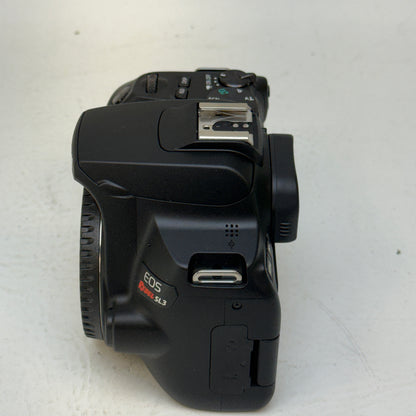Canon EOS Rebel SL3 24.1MP Digital SLR DSLR Camera w/Canon EF-S 18-55mm f/4-5.6 Lens