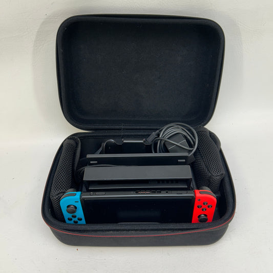 Nintendo Switch v2 Console Gaming System HAC-001(-01)  Red/Blue