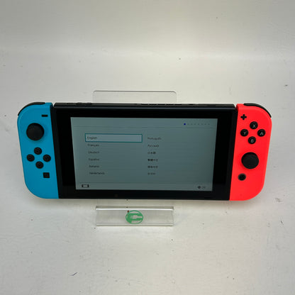 Nintendo Switch v2 Console Gaming System HAC-001(-01)  Red/Blue