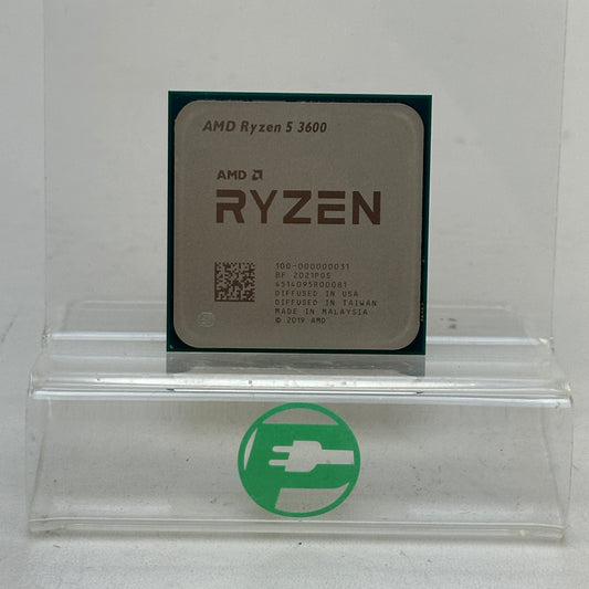 AMD Ryzen 5 3600 3.6 GHz 6 Core 100-100000031BOX 12 Thread AM4 w/ CPU Cooler