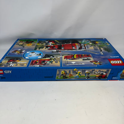 New LEGO Fire Command Truck 60374 City Fire 502pcs