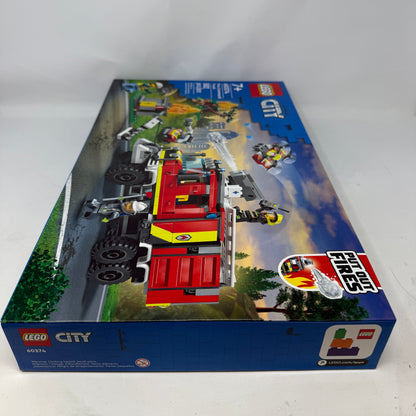 New LEGO Fire Command Truck 60374 City Fire 502pcs
