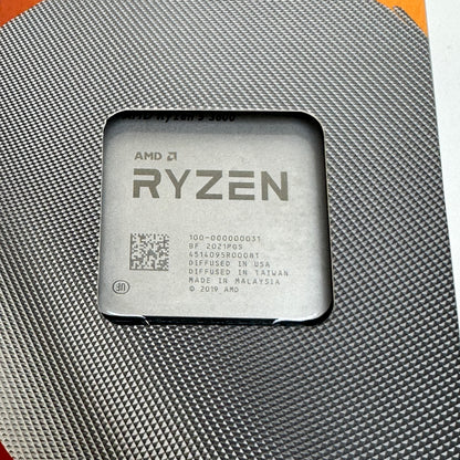 AMD Ryzen 5 3600 3.6 GHz 6 Core 100-100000031BOX 12 Thread AM4 w/ CPU Cooler