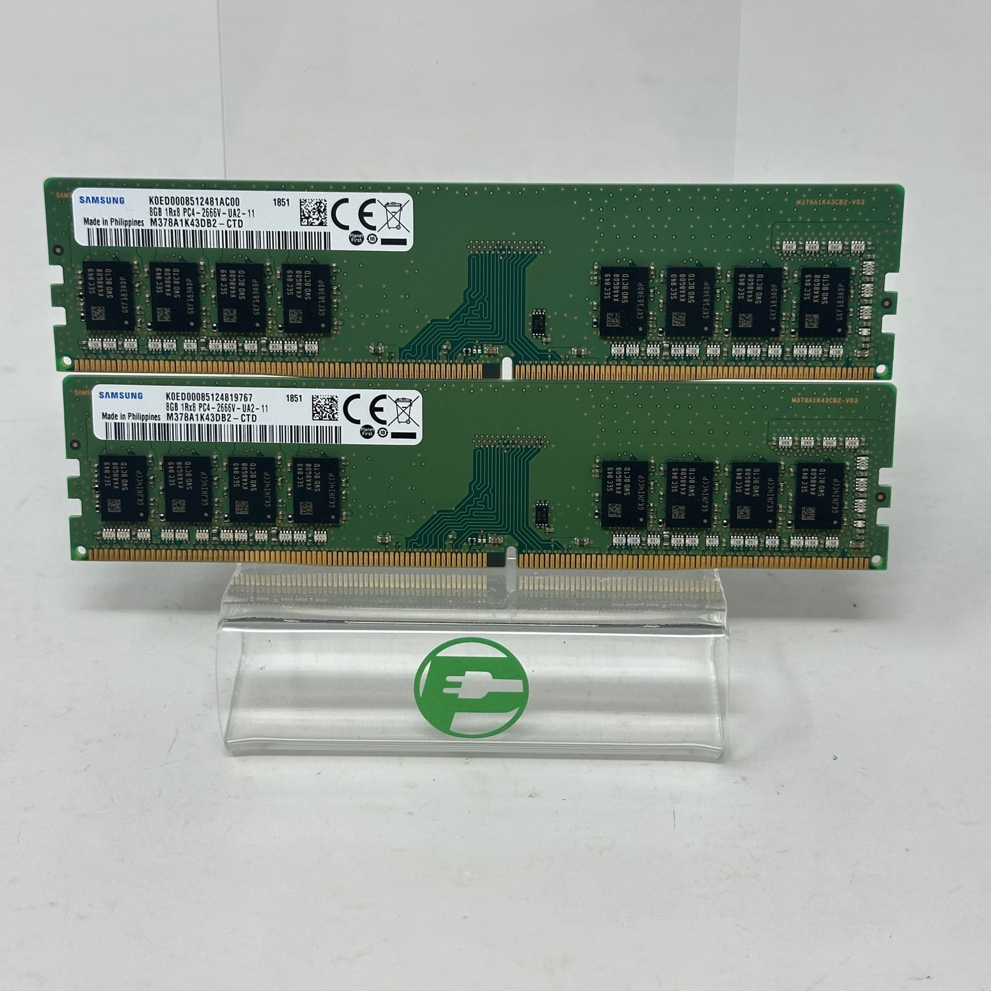 Samsung PC4-2666V-UA2 16GB (2x8GB) RAM DDR4 2666MHz M378A1K43DB2-CTD