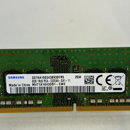 Samsung PC4-3200AA-SA1 8GB (1x8GB) RAM DDR4 3200MHz M471A1K43DB1-CWE