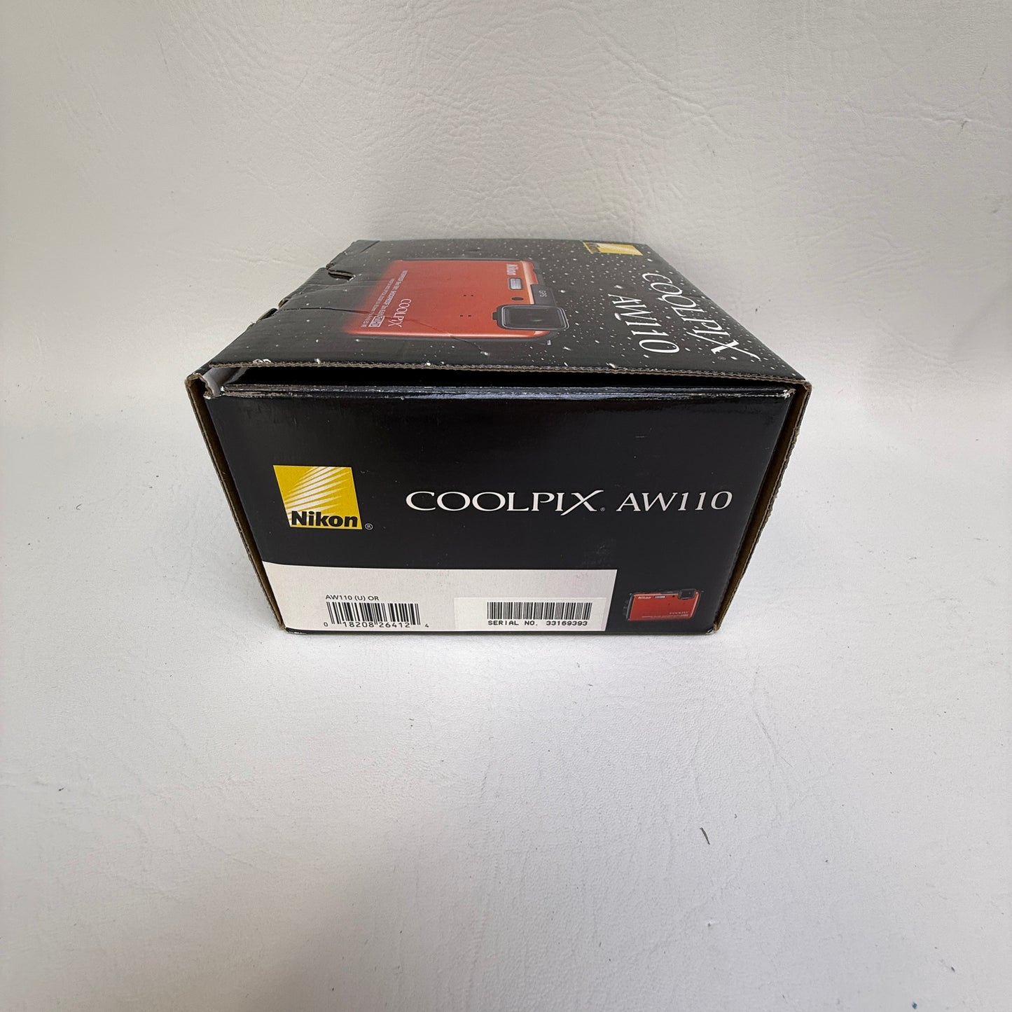 Nikon Coolpix AW110 16.0MP Orange Compact Digital