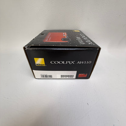 Nikon Coolpix AW110 16.0MP Orange Compact Digital