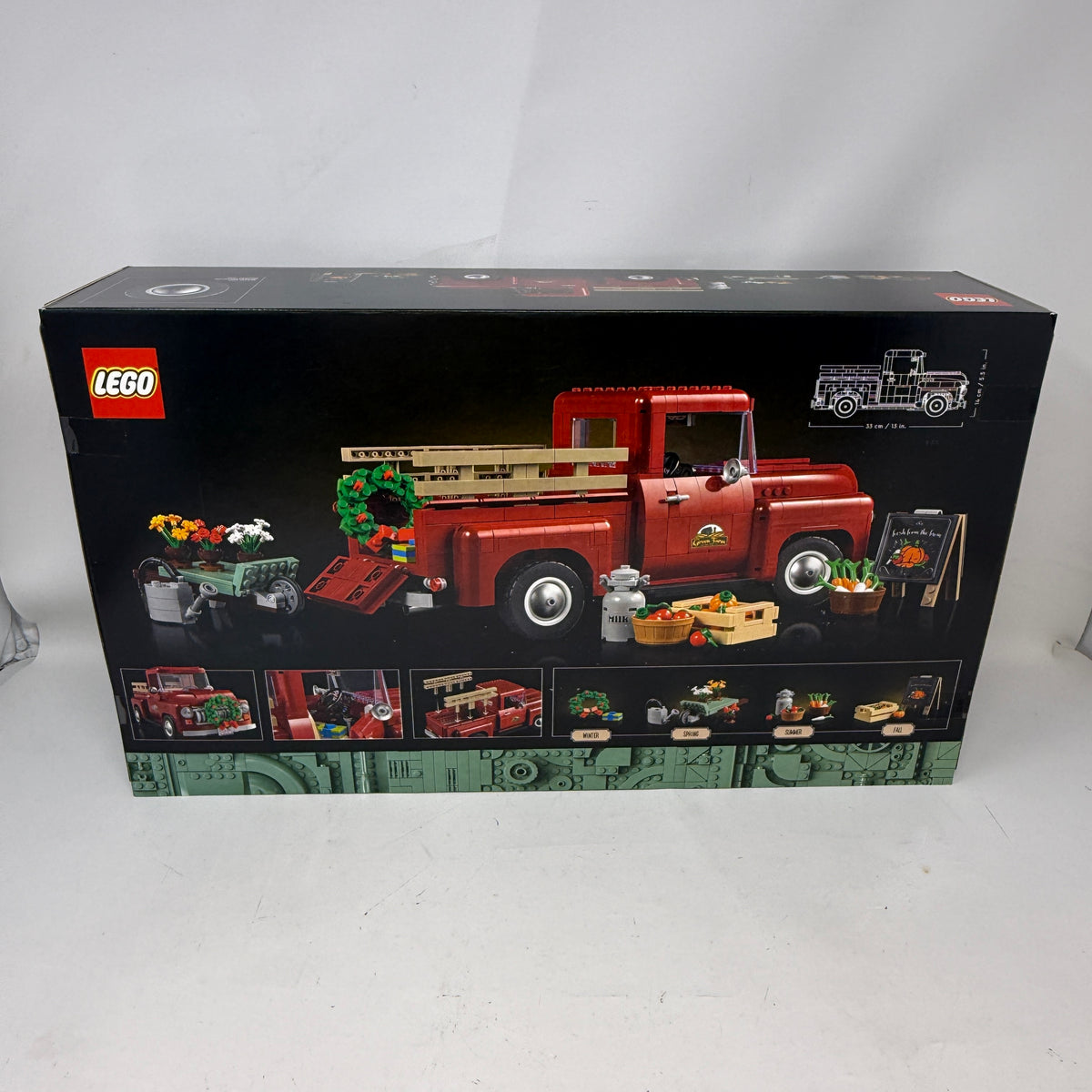 New LEGO Pickup Truck 10290 Icons Vehicles 1677pcs