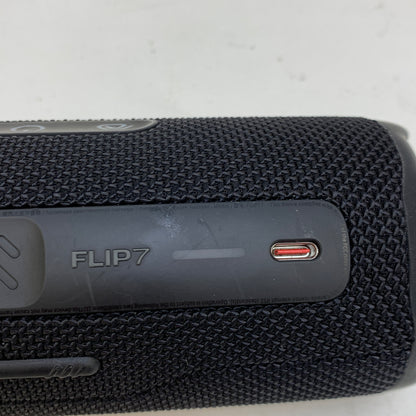 JBL Flip 7 Portable Waterproof Bluetooth Speaker Black JBLFLIP6GREYAM