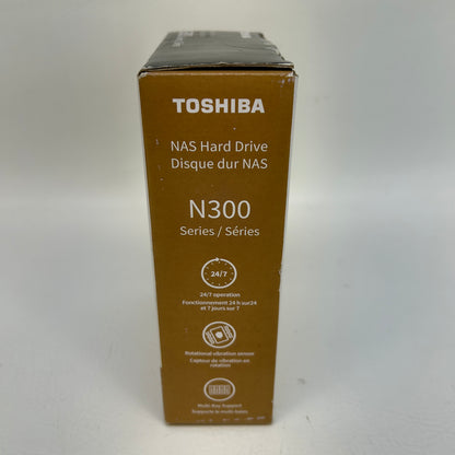 New Toshiba 3.5" N300 Pro 12TB SATA III 6Gbps 7200RPM HDD HDWG51CXZSTB