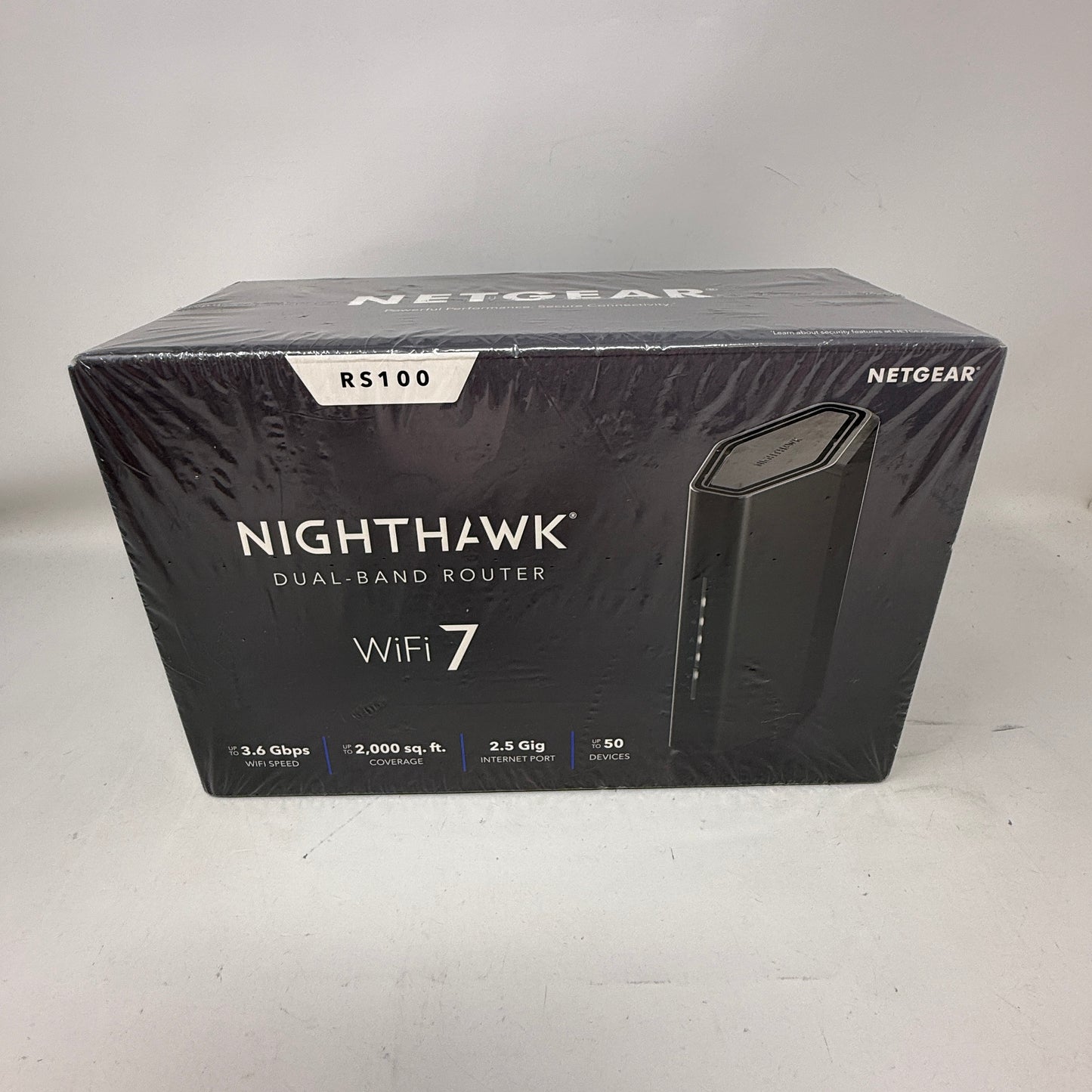 New NETGEAR Nighthawk Dual Band WiFi 7 RS100 Smart WiFi Router