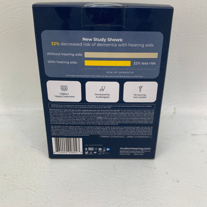 New Audien Atom Pro 2 Rechargeable Hearing Aids  ATOM-PRO-2-BEIGE