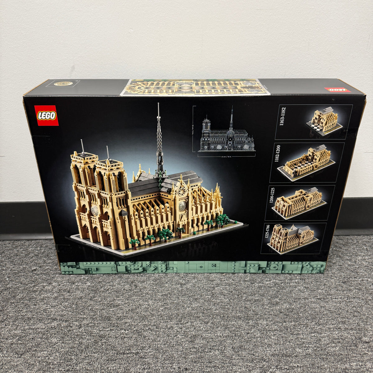 New LEGO Notre-Dame de Paris 21061 Architecture Structural 4383pcs