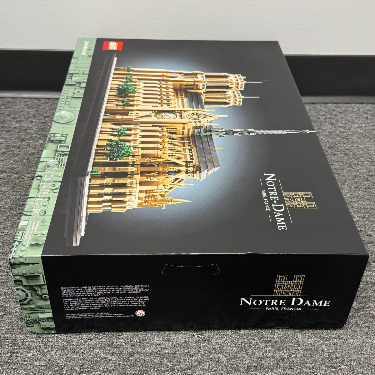 New LEGO Notre-Dame de Paris 21061 Architecture Structural 4383pcs